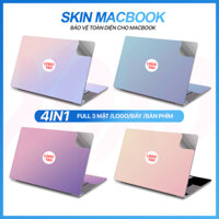 Combo Miếng Dán Macbook Mẫu Gradient Color - Đủ Dòng Cho Macbook Air/ Macbook Pro