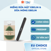 Combo Miếng Rửa Mặt, Bông Tắm, Mút Trang Điểm Ebelin Nhập Khẩu Chính Hãng Nội Địa Đức