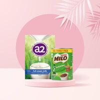 Combo milo lon 1kg và 1kg a2 túi nguyên kem [date 2025]