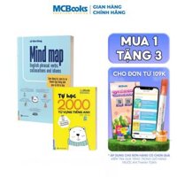 Combo - Mindmap English Phrasal Verbs, Collocations And Idioms Và Tự Học 2000 Từ Vựng Tiếng Anh Theo Chủ Đề - Bản Quyền - 2000 Từ Vựng