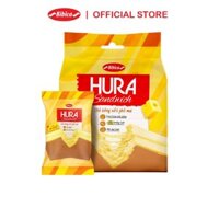 Combo mix 2 Bánh Hura Sandwich Chà Bông Xốt Vị BBQ / Phô Mai 90g - Bánh ăn sáng dinh dưỡng siêu ngon