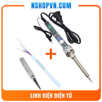 Combo mỏ hàn No.907 kèm sensor ruột mỏ hàn và đầu mỏ hàn 907