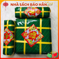 Combo Mô Hình 1 Bánh chưng 2 Bánh Tét Trang Trí Tết 2025 [BẢO HÂN BOOKS]