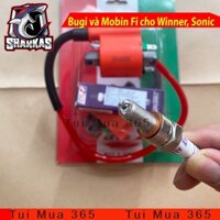 Combo Mobin Sườn FI và Bugi Uma WINNER 150, SONIC 150, Future Fi, RSX FI, Wave Apha Fi, Vario, Lead, PCX
