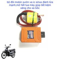 Combo mobin sườn và ic mở tua máy KOZI dành cho SIRIUS ( lưu ý không dành cho SIRIUS FI )  giúp mở tua và đánh lửa mạnh tiết kiệm xăng cho xe bốc   006000943  006001041