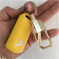Combo móc khoá nhôm thái lan +bao khoá silicon sh,air blade - Mẫu mới