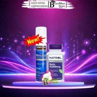 Combo Mọc Râu Tóc: Minoxidil 5% Dạng Bọt 60G + Biotin10,000mcg