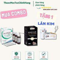 Combo Mọc Tóc 2% Dạng Lỏng (ALOPEXY Minoxidil 2% + DHT Blocker Good Hair) Tặng lăn kim 0.5mm