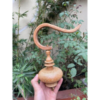 Combo Móc Tre nối+Nậm tre tròn già, kỹ phụ kiện lồng chim chào mào