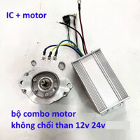 Combo motor 12v 24V 500w mitsuba bldc không chổi than brushless + điều tốc 30A, motor không chổi than, motor brushless