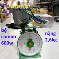 Combo motor 12v 24V 600w không chổi than brushless BLDC + điều tốc 30A, motor không chổi than, motor brushless