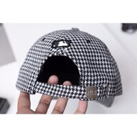 Combo mũ Bucket & Hat MLb hoạ tiết sọc chất dạ M18