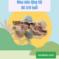 Combo mũ nón cói  và túi cói đi biển cho bé gái DREAMKIDS nón cói rộng vành BÉ GÁI 2 TUỔI- 8 TUỔI