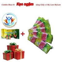 Combo Mua 01 Kẹo ngậm tặng giấ y ăn ví MyLan My Lan Hảo Hảo tùy chọn