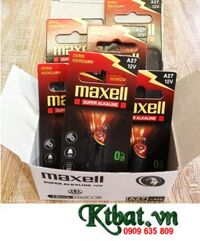 COMBO Mua 01Hộp 20vỉ Pin Remote điều khiển Maxell A27 L828 chính hãng _Giá chỉ 199.000/Hộp