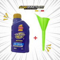 Combo [mua 1 nhớt tặng 1 phểu] [Mẫu Mới] Nhớt xe số Cao Cấp Top1 MC SAE 10W40 800ml (Sản phẩm dạng Chai chắc chắn hơn)