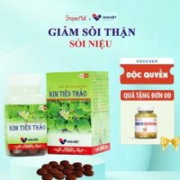 COMBO MUA 2 TẶNG 1 Viên uống kim tiền thảo hỗ trợ giảm sỏi thận, sỏi tiết niệu Dược Hoa Việt 100 viên