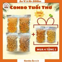 [Combo mua 4 tặng 2] Combo 4 món ăn vặt snack tặng thêm 2 túi snack khác - Ăn Vặt Mr.B00m
