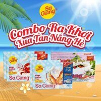 Combo mùa hè - 6 Hộp Bánh Phồng Sa Giang Đủ Vị Tôm, Cua, Mực/ hộp 200g