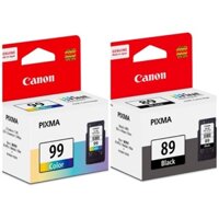 Combo mực in Canon PG 89, CL 99 dùng cho máy Canon PIXMA E560 / E560R - Hàng Chính Hãng