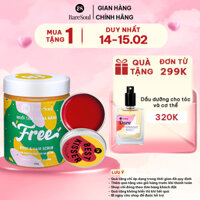 Combo Muối tắm gội BareSoul Free Body & Hair Scrub 330g + Son dưỡng có màu Best Kisser Lip Tint & Cheek 10g