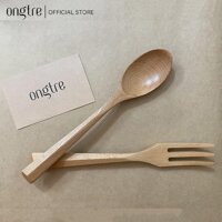 Combo Muỗng Nĩa gỗ sồi kèm túi vải ONGTRE  Du lịch, quà tặng, Decor, văn phòng - Túi Sọc