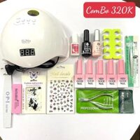 Combo nail cá nhân bộ dụng cụ làm nail cá nhân tự làm tại nhà