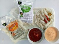 combo nấu bánh gạo hàn quốc cực chất