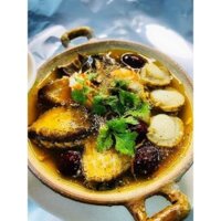Combo nau Súp / lẩu : Hải Sâm, bào ngư, sò điệp, đông trùng