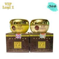 (Combo Ngày Đêm)Kem Sâm GUOYAO VIP Ngừa Nám - Dưỡng Trắng Da Cao Cấp 9 Tác Dụng Nhật Bản 30g