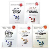 Combo Nghệ Thuật Đào Tạo Và Làm Việc Của Toyota (Bộ 5 Cuốn)