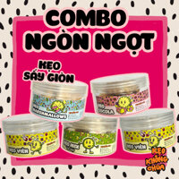 Combo NGÒN NGỌT 5 sản phẩm: Chew, Alpenliebe, Socola, Marshmallows, Mix - KẸO SẤY GIÒN KKC