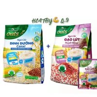 ComBo Ngũ Cốc Gạo Lứt Huyết Rồng Xuân An+ Ngũ Cốc Dinh Dưỡng Canxi Xuân An 400Gr(Tặng Ly Sứ Hoặc Tặng Gói Yến Mạch 180gr