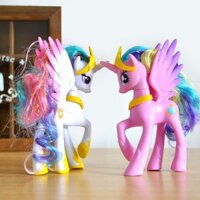 Combo Ngựa Thiên Thần Pony 14cm Pinkie Pie and Rarity