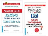 Combo Người Thông Minh Giải Quyết Vấn Đề Như Thế Nào  Người Giỏi Không Phải Là Người Làm Tất Cả