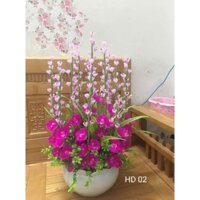 combo  nguyên  liệu hoa dơn(lay ơn)15 cành k chậu