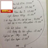 Combo nguyên liệu làm slime cho khách 200k