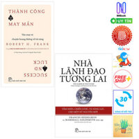 Combo Nhà Lãnh Đạo Tương Lai và Thành Công Và May Mắn Vận May Và Chuyện Hoang Đường Về Tài Năng  Tặng Kèm Sổ Tay