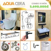 COMBO NHÀ VỆ SINH 10 MÓN  5690K - CB05