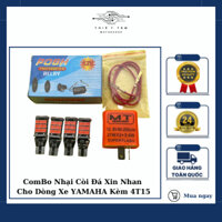 Combo Nhại Còi Đá Xi Nhan Cho Dòng Xe Yamaha Kèm 4T15 Phụ Kiện Xe Chính Hãng