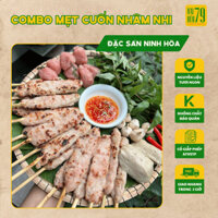 [Combo NHÂM NHI] Hai Bèo 79 Đặc sản Ninh Hòa| Nem nướng - Nem cây 250gr - Chả lụa truyền thống chuẩn vị thơm ngon ngon