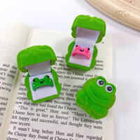 Combo Nhẫn và Hộp Hình Chú Ếch Xanh
