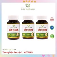 COMBO Nhân vị khang mua 3 tặng 1 bộ kit test HP dạ dày, giảm chứng bụng, đầy hơi, ăn không tiêu