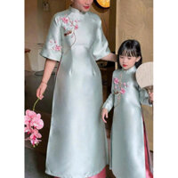 combo nhánh ruy băng hoa anh đào cặp cho mẹ và bé xinh xắn