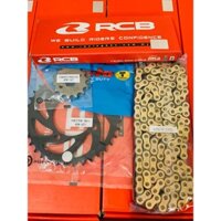Combo Nhông đĩa Recto Sên RCB chính hãng nhập khẩu cho Exciter 150 Đĩa 42 nhông 14, Winner 150 Sonic Đĩa 44 Nhông 15