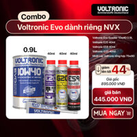 Combo nhớt dành riêng cho tay ga Yamaha NVX 1255c, 155cc Voltronic Evo Scooter 10w40