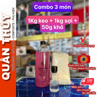 COMBO NHỰA SỢI COMPOSITE - 1KG NHỰA HỒNG + 1mét vuông SỢI THỦY TINH + CHẤT XÚC TÁC