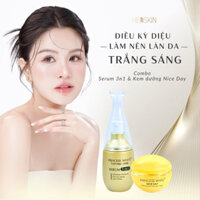 combo nice day và serum 3in1 princess white