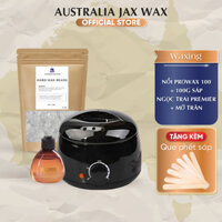 Combo Nồi Đun Sáp Wax Lông ProWax 100 + 100Gr Sáp Ngọc Trai Prenium Wax Lông NOWAX + Mỡ Trăn Nstore