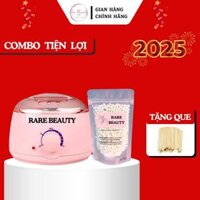 COMBO Nồi Nấu Sáp + 100g Sáp Chuyên Waxing Tại Nhà RARE BEAUTY Wax Nách, Wax Chân Tay, Wax Bikini